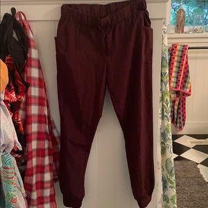 Joe Fresh maroon pants